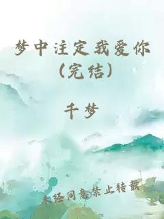 梦中注定我爱你 (完结)